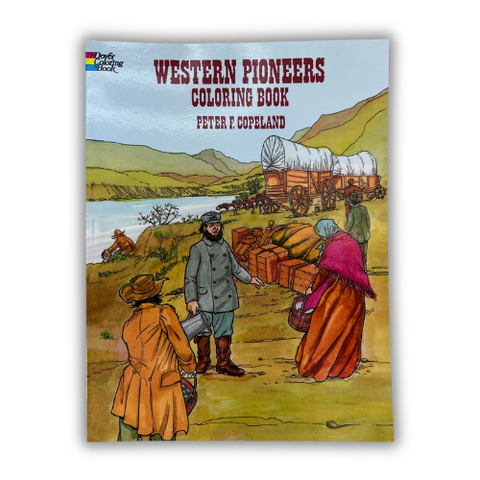 Western Pioneers Coloring Book - Wall Drug Store