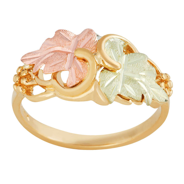 Landstrom's Black Hills Gold Original Grape Leaf Ring - Wall Drug Store