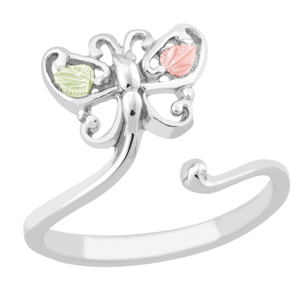 Landstrom's Black Hills Gold & Silver Butterfly Toe Ring - Wall Drug Store
