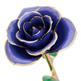 Imperial Purple 24K Gold Dipped Rose - Wall Drug Store