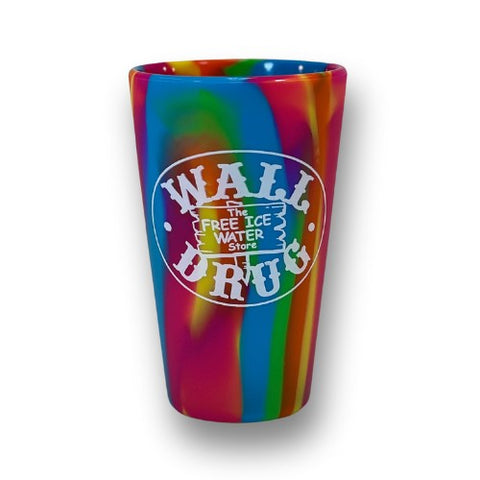 Wall Drug Tie-Dye Silicone Pint Glass - Wall Drug Store