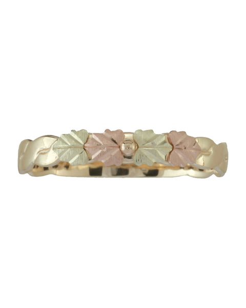 Black Hills Gold Ladies' Leaf Band - Wall Drug Store