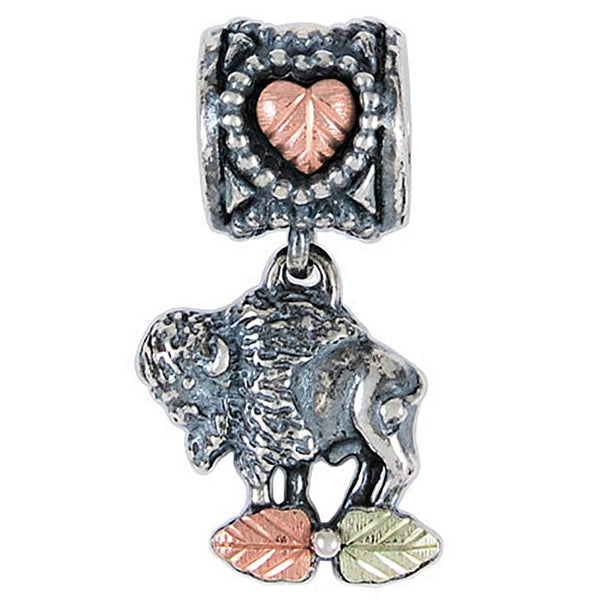 Black Hills Gold Buffalo Charm - Wall Drug Store