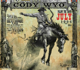 Buffalo Bill Cody Stampede Rodeo Poster - Wall Drug Store