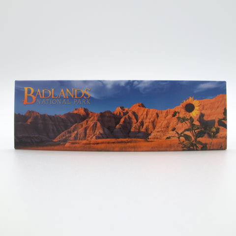 Badlands Sunflower Panoramic Magnet - Wall Drug Store
