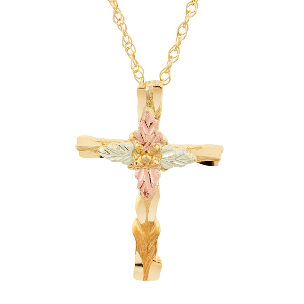 Black Hills Gold Cross Pendant Necklace - Wall Drug Store