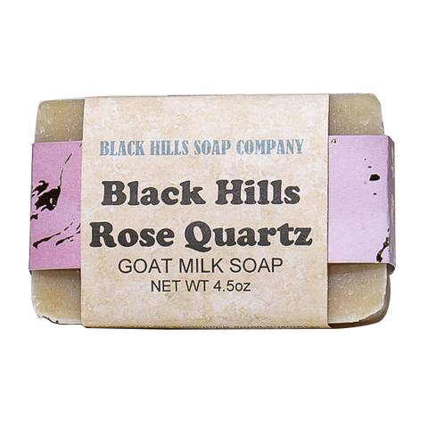 Black Hills Rose Quartz Goat Milk Soap - Wall Drug Store