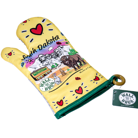 South Dakota Oven Mit - Wall Drug Store