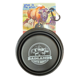 Badlands Collapsible Pet Bowl - Black - Wall Drug Store
