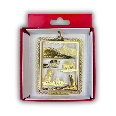 South Dakota Badlands Collectible Brass Ornaments - Wall Drug Store