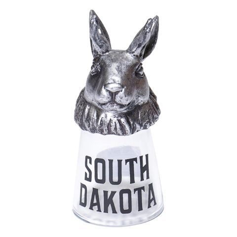 Jackalope Head Shot Glass - Wall Drug Store