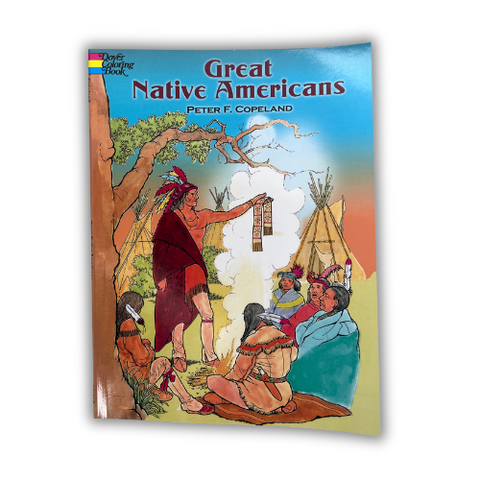 Great Native Americans Coloring Book - Wall Drug Store