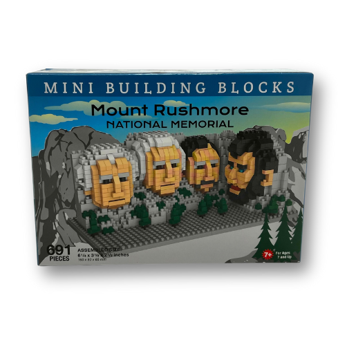 Mount Rushmore Mini Building Blocks - Wall Drug Store