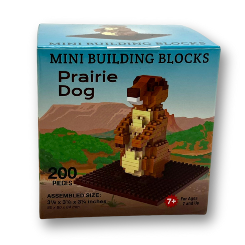 Prairie Dog Mini Building Blocks - Wall Drug Store