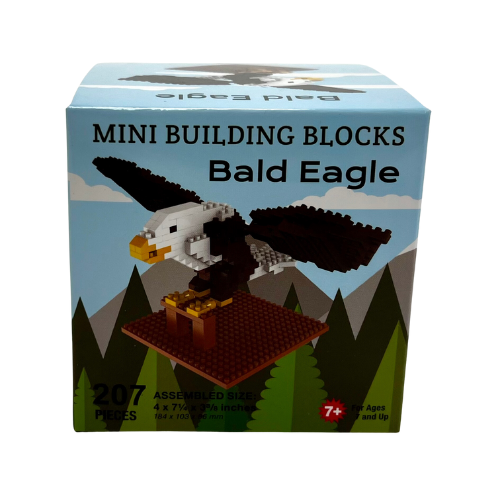 Bald Eagle Mini Building Blocks - Wall Drug Store