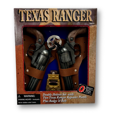 Texas Ranger Double Holster and Pistol Set - Wall Drug Store