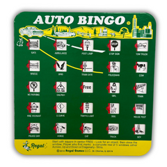 Travel Auto Bingo Green Card - Wall Drug Store