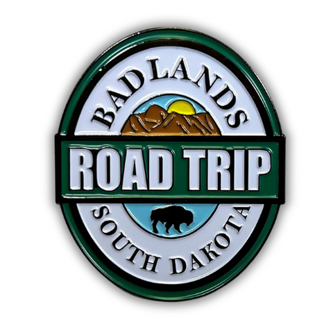Badlands South Dakota Road Trip Magnet - Wall Drug Store
