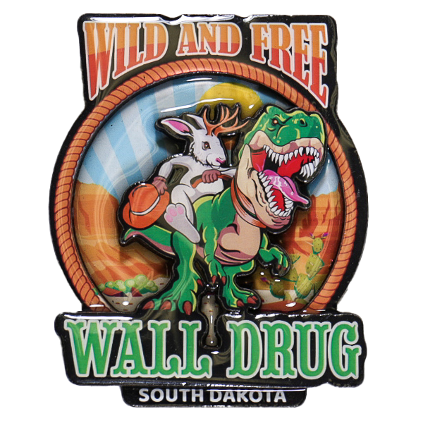 Wall Drug Wild and Free Magnet - Wall Drug Store