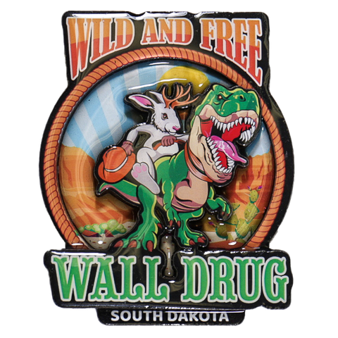 Wall Drug Wild and Free Magnet - Wall Drug Store