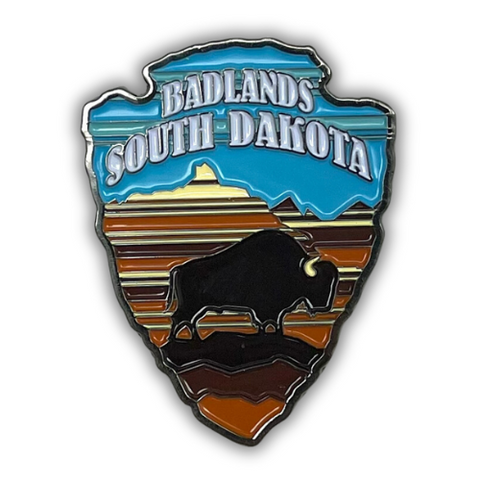 Badlands South Dakota Arrowhead Magnet - Wall Drug Store