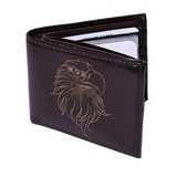 Leather Bifold Wallet - Eagle - Wall Drug Store