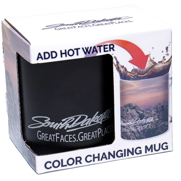 South Dakota Great Faces.Great Places Color Changing Mug - Wall Drug Store