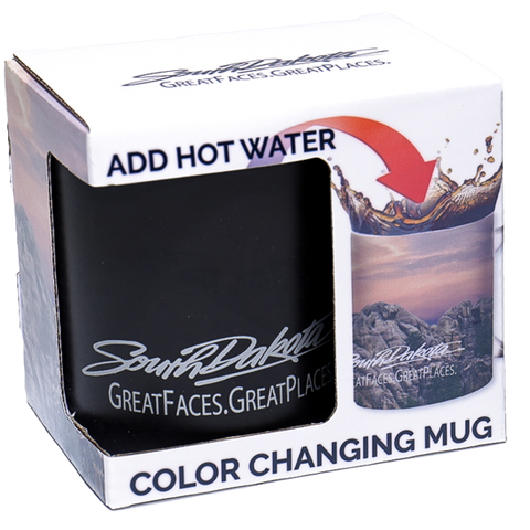 South Dakota Great Faces.Great Places Color Changing Mug - Wall Drug Store