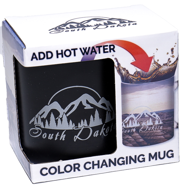 South Dakota Badlands Color Changing Mug - Wall Drug Store