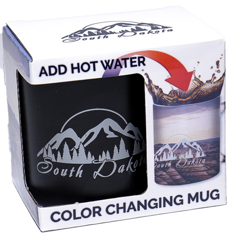 South Dakota Badlands Color Changing Mug - Wall Drug Store
