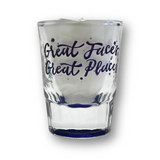 Badlands Great Faces, Great Places Shot Glass - Wall Drug Store
