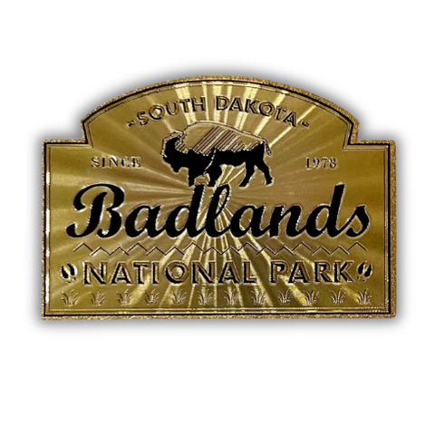 Reversible Badlands National Park Magnet - Wall Drug Store