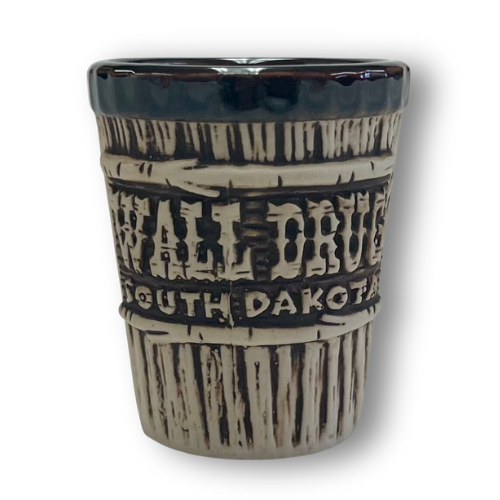Wall Drug Rustic Wooden Sign Shot Glass - Wall Drug Store