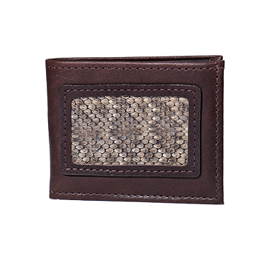 Rattlesnake Bifold Wallet - Wall Drug Store