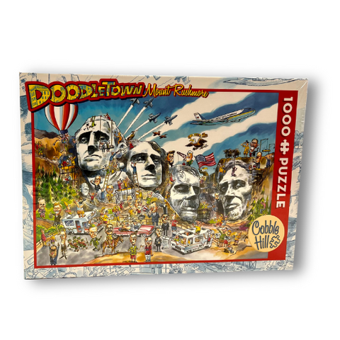 Doodle Puzzle Mount Rushmore Puzzle - Wall Drug Store