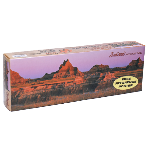 Badlands Panoramic Puzzle - Wall Drug Store
