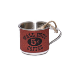 Wall Drug 5 Cent Coffee Cup Ornament - Red - Wall Drug Store