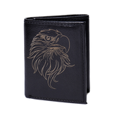 Leather Trifold Wallet - Eagle - Wall Drug Store