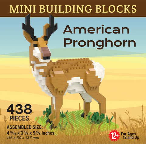 American Pronghorn Mini Building Blocks