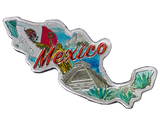 50 States Outline Foil Magnets
