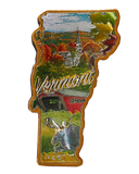50 States Outline Foil Magnets