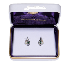 Landstrom's Black Hills Gold & Silver Birthstone Post Earrings - May - Wall Drug Store
