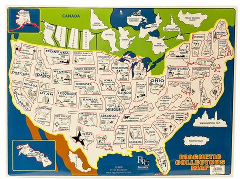 Magnetic Collectors Map