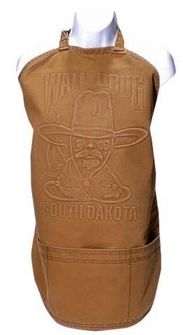 Wall Drug Cowboy Camel Canvas Apron