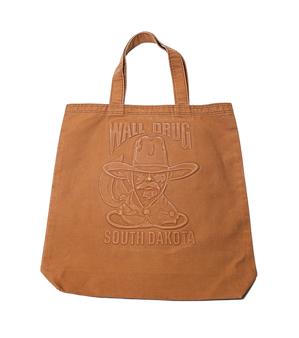 Wall Drug Cowboy Camel Canvas Tote Bag | Wall Drug Store