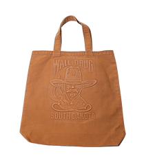 Wall Drug Cowboy Camel Canvas Tote Bag - Wall Drug Store