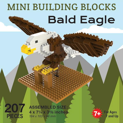 Bald Eagle Mini Building Blocks