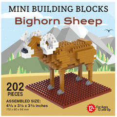 Bighorn Sheep Mini Building Blocks - Wall Drug Store