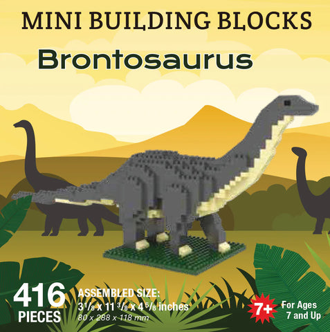 Brontosaurus Mini Building Blocks