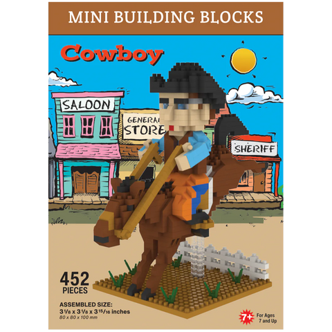 Cowboy Mini Building Blocks